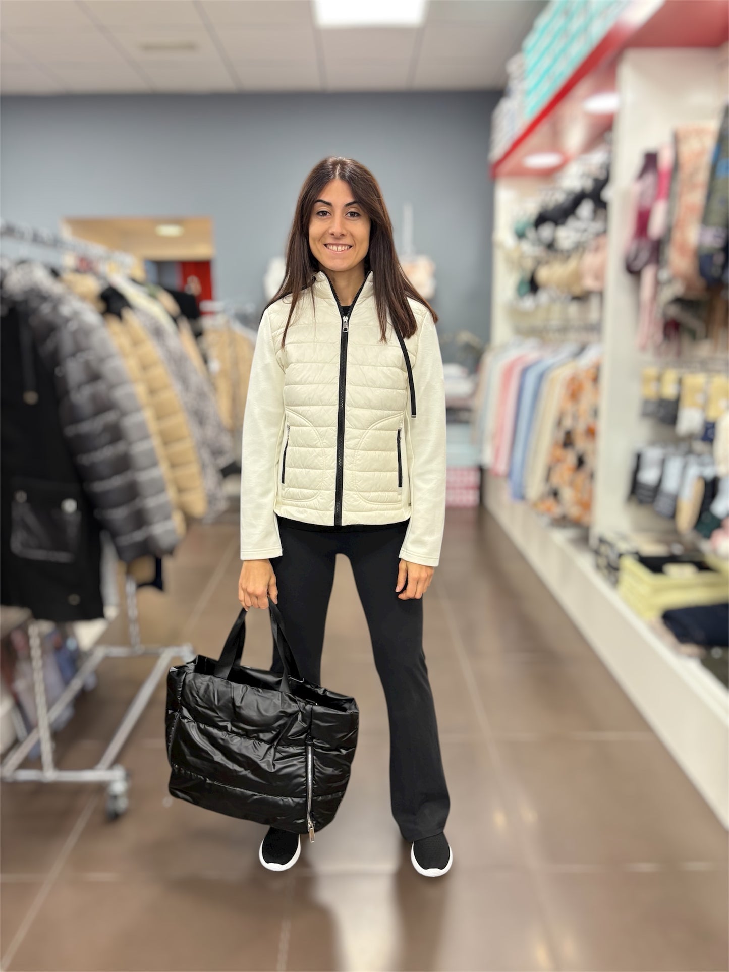 Bolso negro impermeable