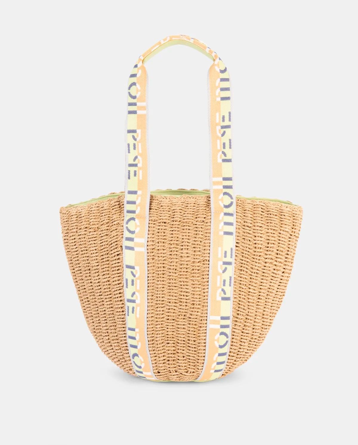 🌾 Bolso Shopper Rafia Natural – Pepe Moll