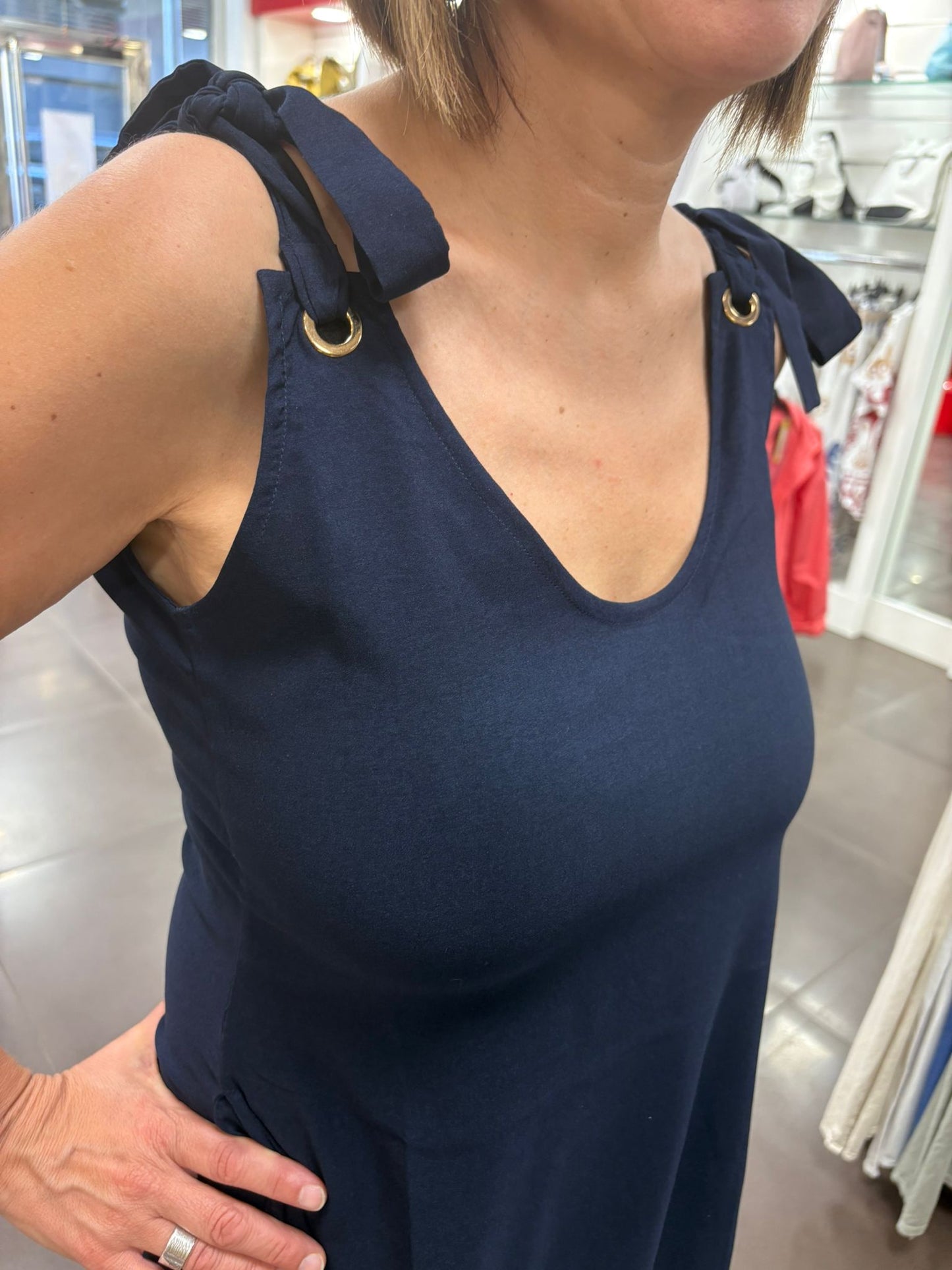 🎀Vestido azul marino