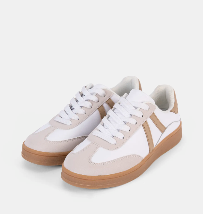 👟 Zapatillas Urbanas Blanco & Beige – Pepe Moll