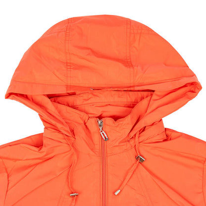 🔸 Parka Coral Lisa con Capucha Extraíble