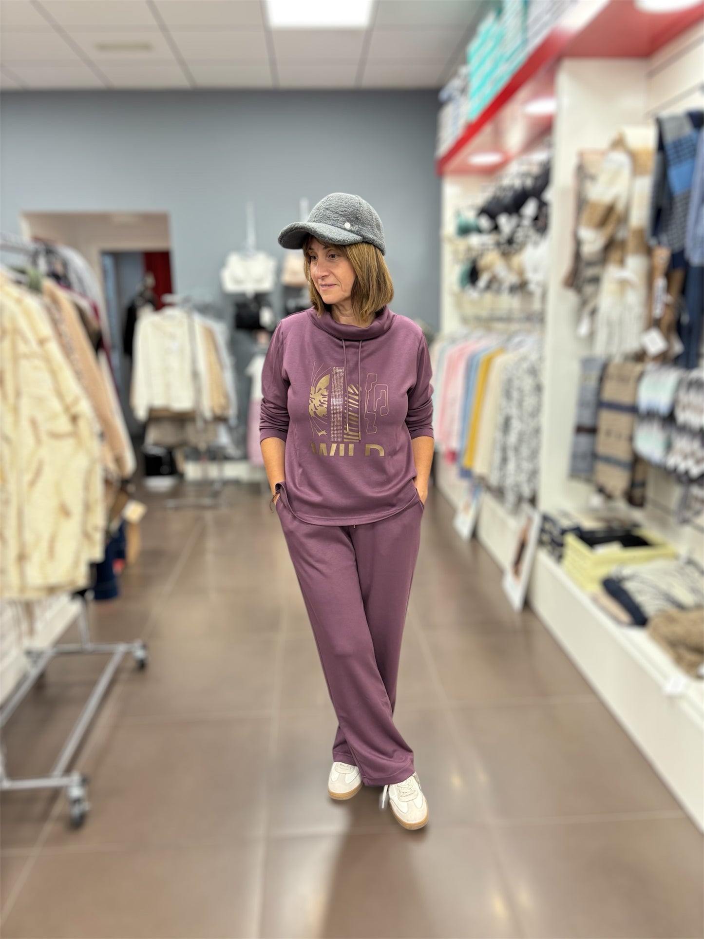 Conjunto “Wild” color ciruela