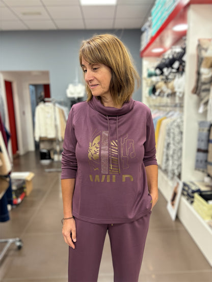 Conjunto “Wild” color ciruela