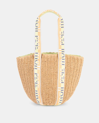 🌾 Bolso Shopper Rafia Natural – Pepe Moll