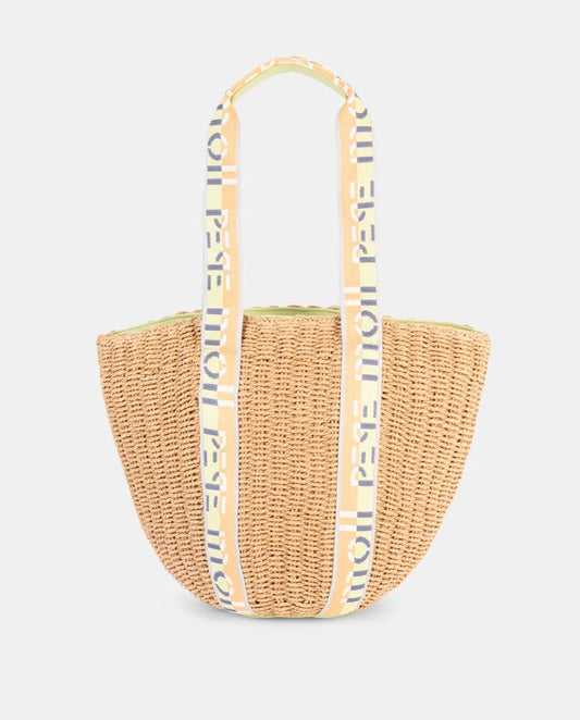 🌾 Bolso Shopper Rafia Natural – Pepe Moll
