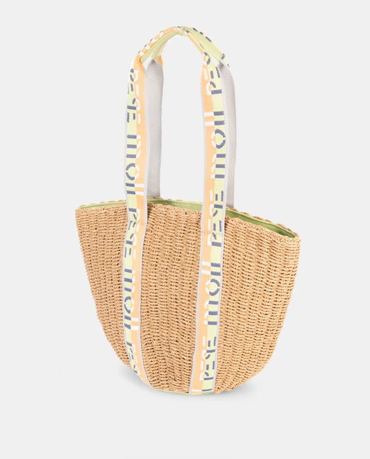 🌾 Bolso Shopper Rafia Natural – Pepe Moll
