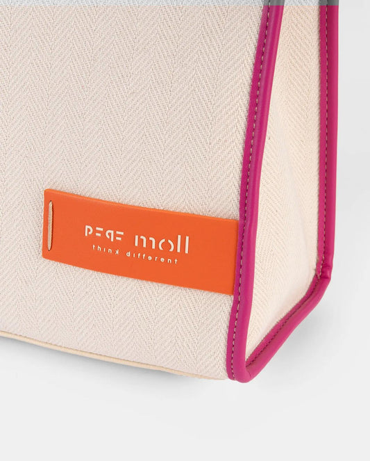 🍊 Bolso de Mano Color Block – Pepe Moll