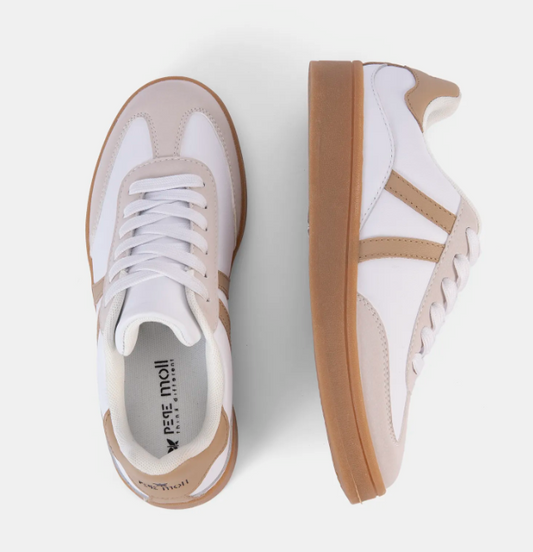 👟 Zapatillas Urbanas Blanco & Beige – Pepe Moll
